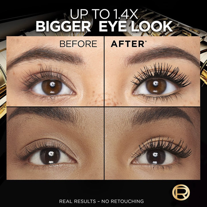 L’Oreal VOLUME MILLION LASHES Panorama Mascara Black - 9.9ml| لوريال ماسكارا سوداء مكثقة -9.9 مل