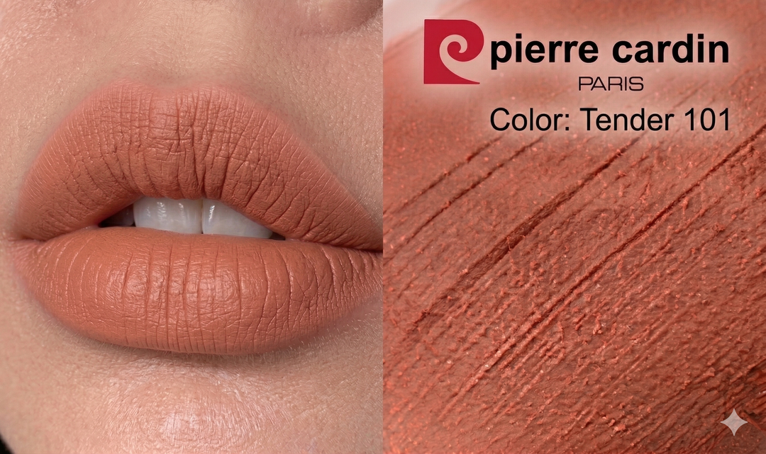Pierre Cardin Staylong Lipcolor-Kissproof - 5ml | بيير كاردان أحمر شفاه سائل مات  - 5مل