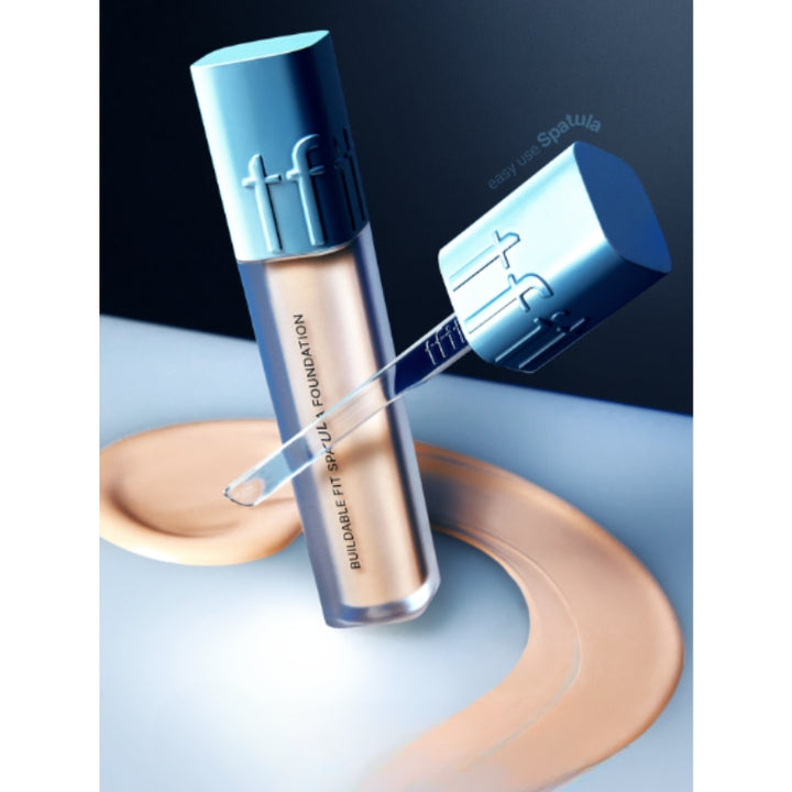 tfit Buildable Fit Spatula Foundation - 15g | فنتي فاونديشن سباتولا قابل للبناء N1.5 سويد - 15غ #1