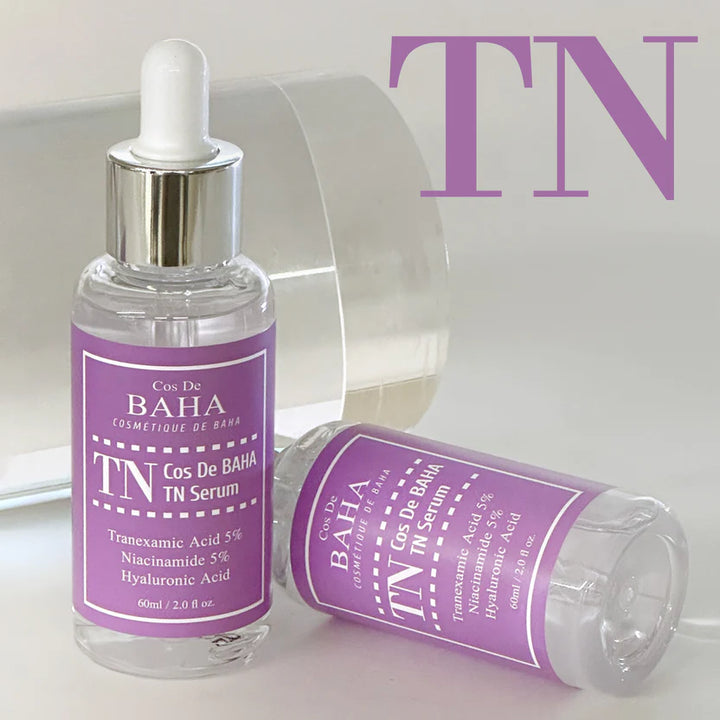 Cos De BAHA Serum Tranexamic Acid 5% + Niacinamide - 60ml | كوز دي باها سيروم حمض الترانيكساميك 5% مع النياسيناميد - 60 مل