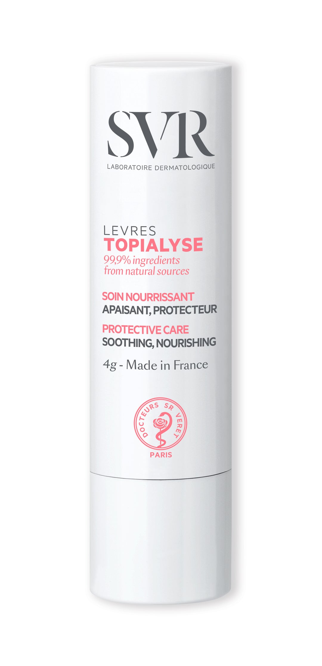SVR Topialyse Protective Care Lip Balm - 4g | اس في ار مرطب للشفاه الحساسة - 4 غرام