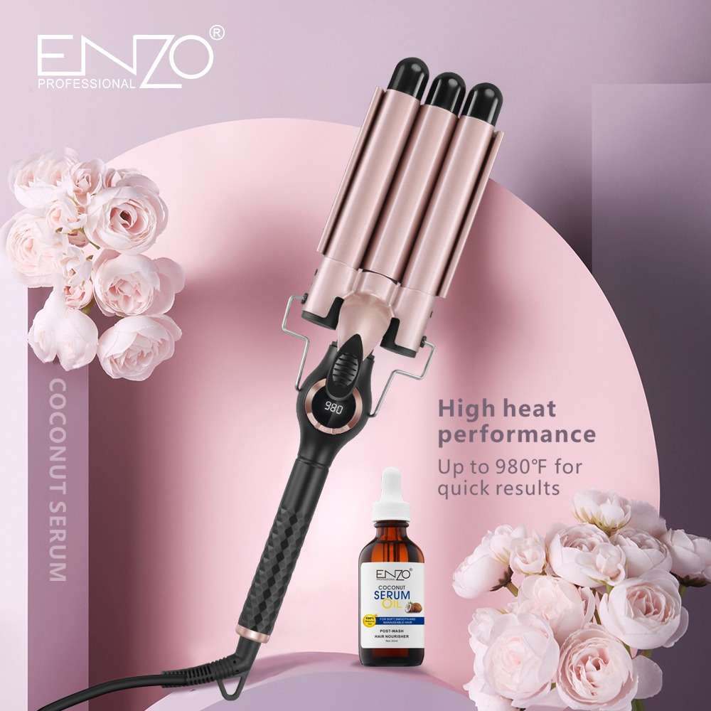 ENZO Triple Barrel Hair Wavers #5