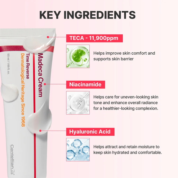 Centellian24 Madeca Cream Time Reverse - 50ml | سينتيليان24 كريم للعناية بتقدم البشرة - 50 مل