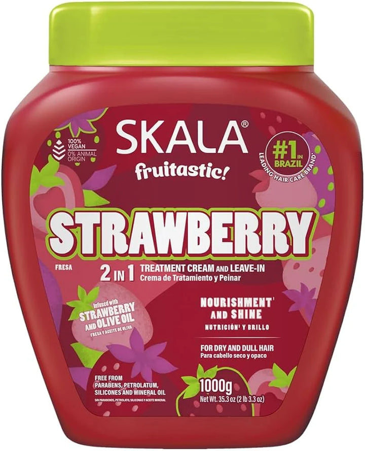 SKALA Strawberry Cream - 1000g | سكالا كريم للشعر - 1000 غرام