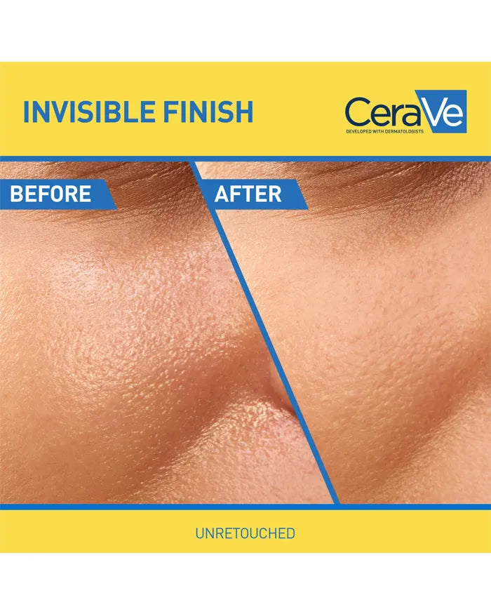 Cerave Invisible Dry Touch Fluid Sunscreen 50 + Spf - 50ml | سيرافي واقي شمس سائل غير مرئي 50 - 50مل