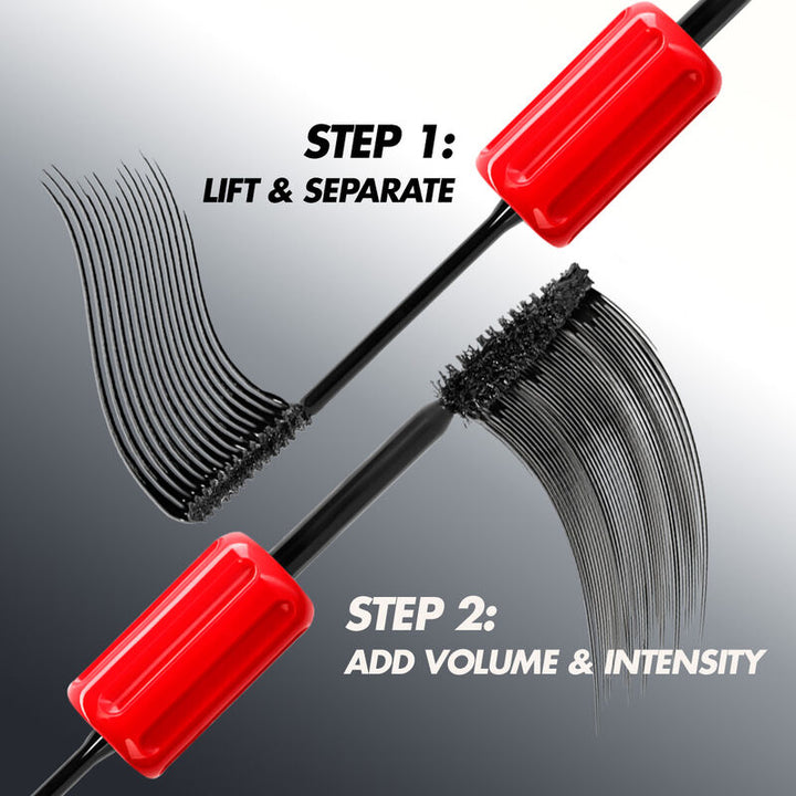 MAKE UP FOR EVER THE PROFESSIONALL MASCARA - 2x - 8ml | ميك اب فور ايفر ماسكارا ذا بروفيشنال- خطوتان- 8مل