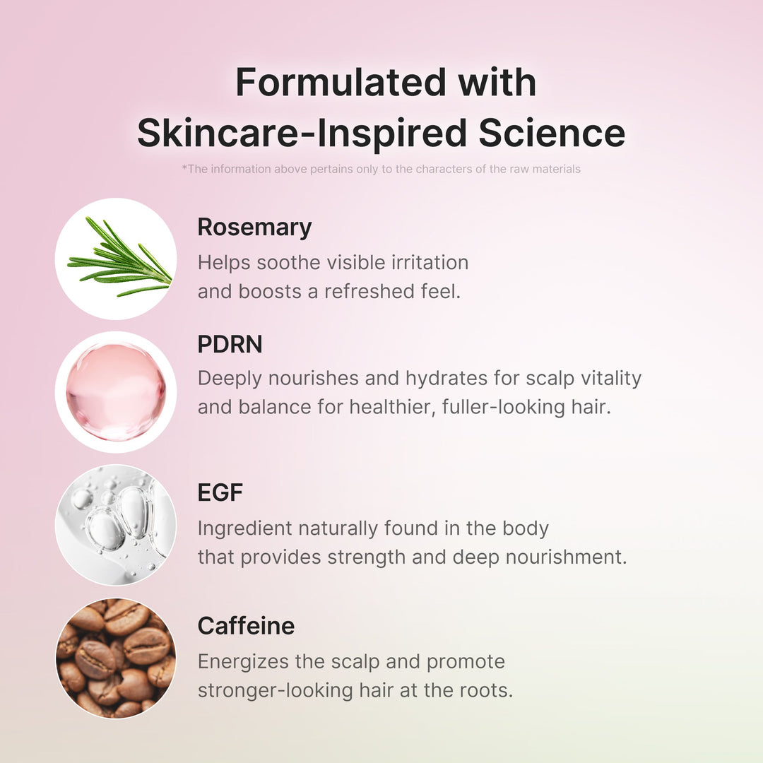 MEDICUBE ROSEMARY PDRN HAIR & SCALP SERUM - 20ml | ميديكيوبي سيروم فروة الرأس روزماري - 20مل #5