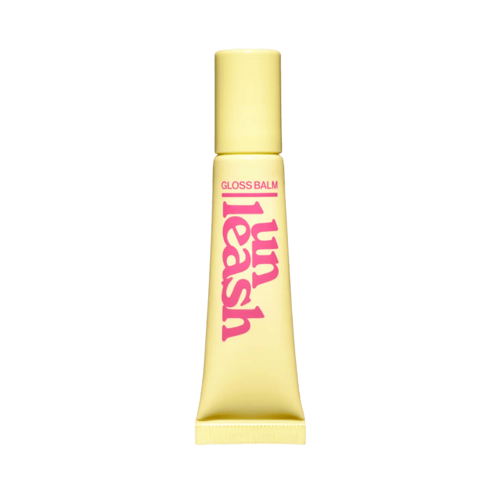 IN2IT Jelly Beam Glow Tinted Lip Balm, soft silicone applicator, 3g, pastel yellow packaging, clear and colored shades