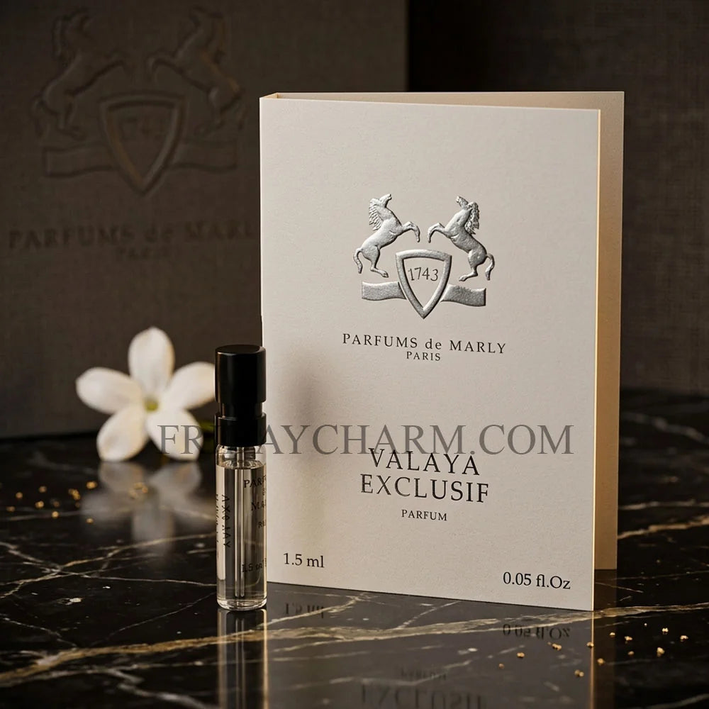 De Marly Valaya Exclusif - 1.5ml | بارفم دي مارلي عينة عطر فالاي اكسلوسيف - 1.5مل