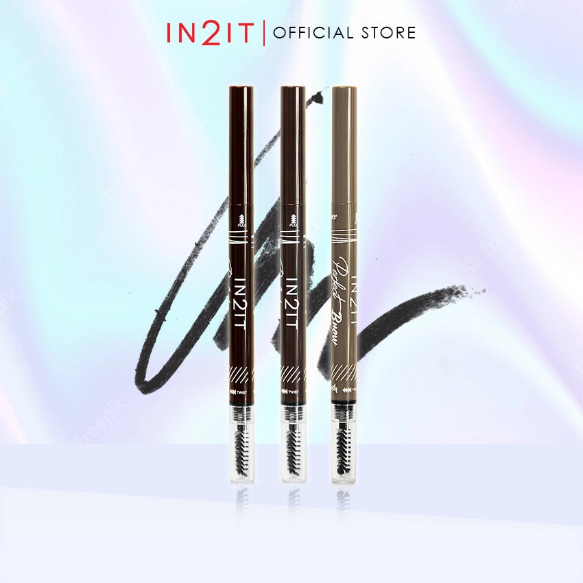 IN2IT Perfect Brown Eyebrown Liner 0.2g |ان تو ات قلم تحديد الحواجب بيرفكت براون – 0.2 غ
