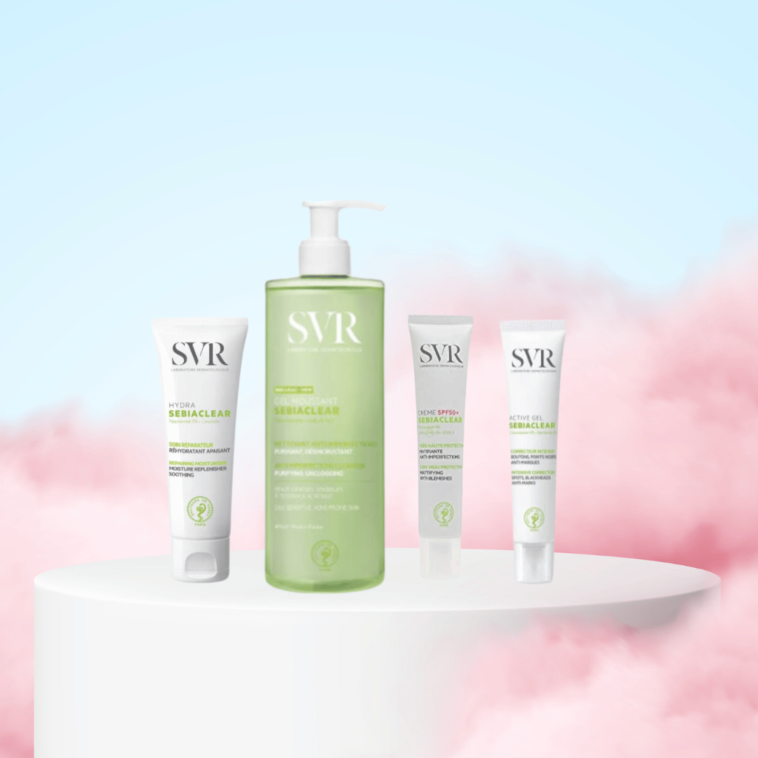 روتين العناية بحب الشباب من اس في ار