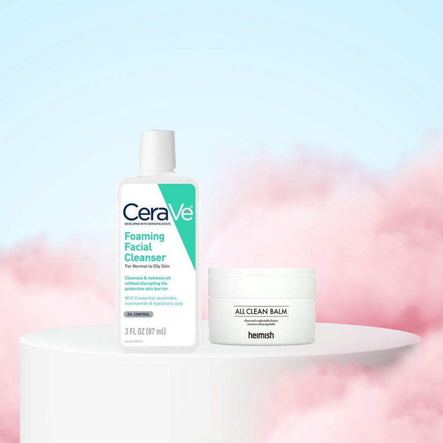 روتين التنظيف العميق اليومي للبشرة