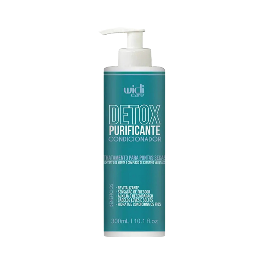 Widi Care Detox Purifying Conditioner, 300ml, with mint extract and plant extract complex. Designed for dry ends.