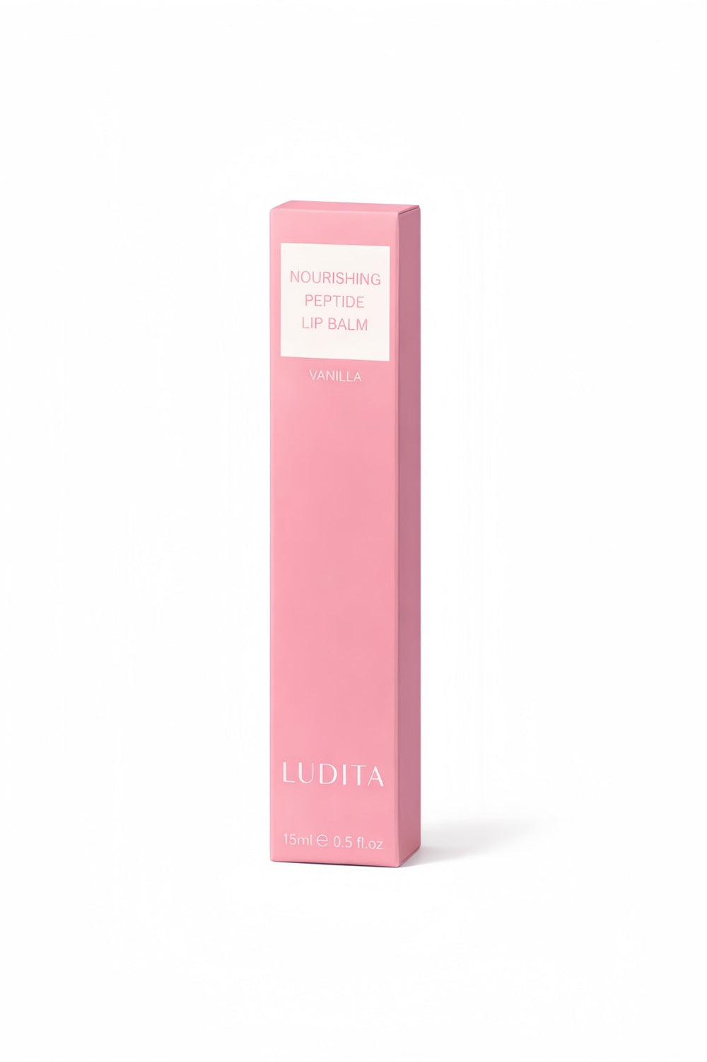 LUDITA Peptide Lip Balm Nourishing Vanilla - 15ml | لوديتا بلسم شفاه مغذي ببودرة الفانيليا - 15مل #1