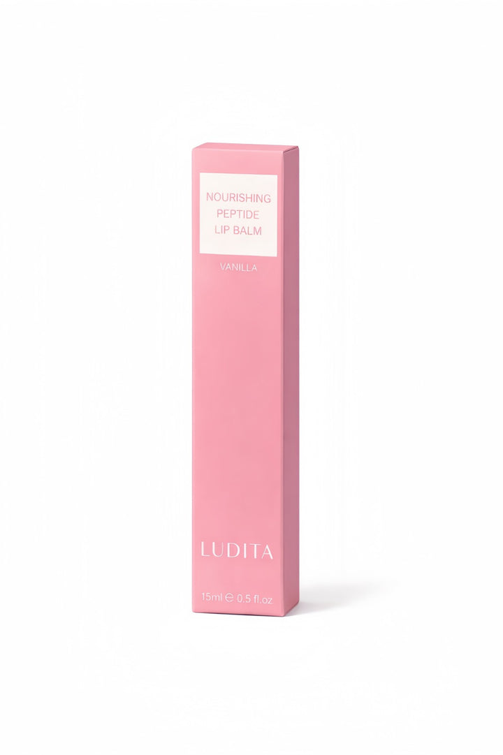 LUDITA Peptide Lip Balm Nourishing Vanilla - 15ml | لوديتا بلسم شفاه مغذي ببودرة الفانيليا - 15مل #1
