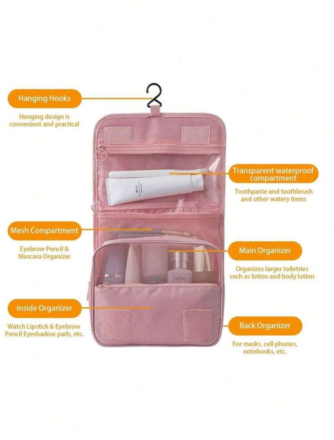 Travel Makeup Bag | حقيبة مكياج