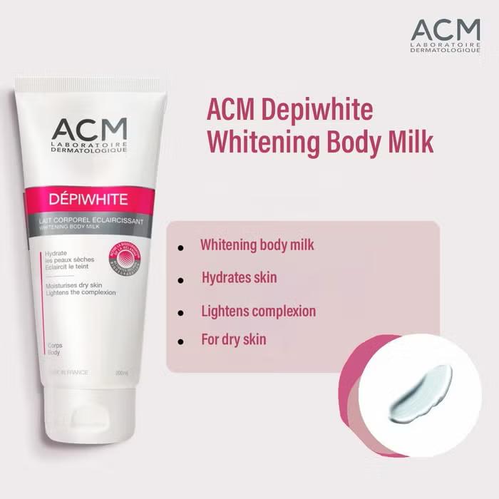 ACM Laboratoires Depiwhite Whitening Body Milk - 200ml | اي سي ام لوشن مرطب لتفتيح الجسم - 200 مل