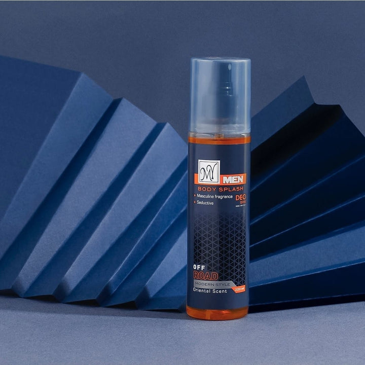 M .Y Men Body Splash Of Road - 220ml |ام واي للرجال سبلاش للجسم أوف رود - 220 مل