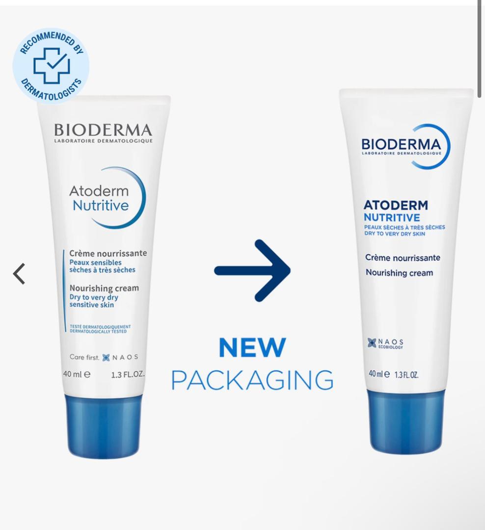 BIODERMA Atoderm Nutritive Face Cream - 40 ml  | بيوديرما كريم مرطب للوجه - 40 مل