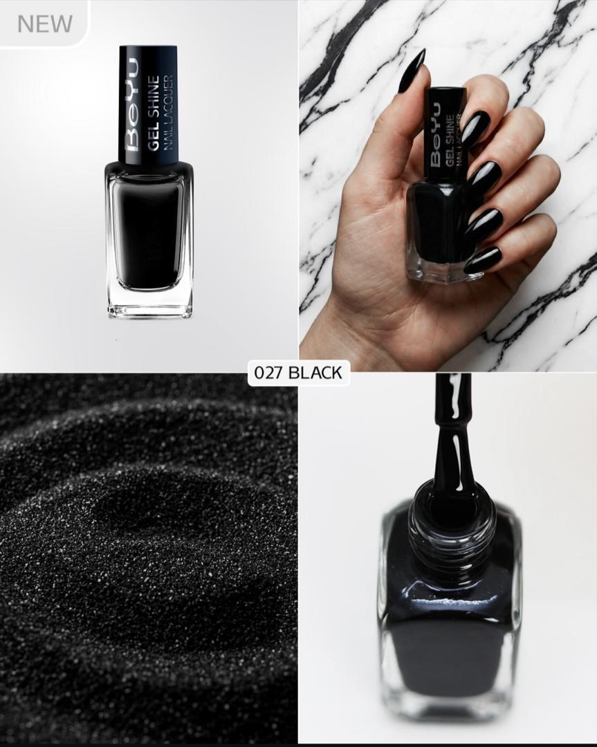 BeYu Gel Shine Nail Lacquer - 12ml | بيو صبغ أظافر بملمس جل - 12 مل