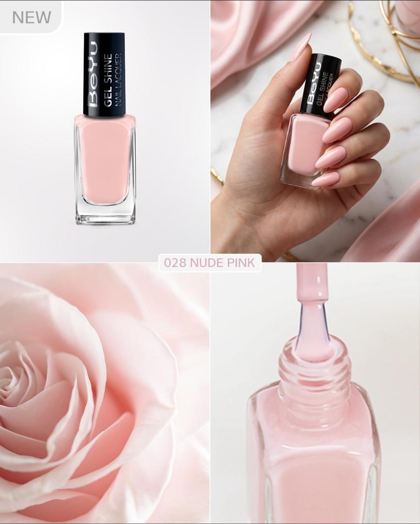 BeYu Gel Shine Nail Lacquer - 12ml | بيو صبغ أظافر بملمس جل - 12 مل