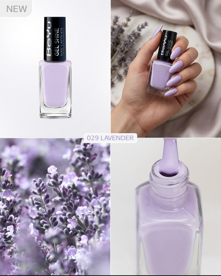 BeYu Gel Shine Nail Lacquer - 12ml | بيو صبغ أظافر بملمس جل - 12 مل