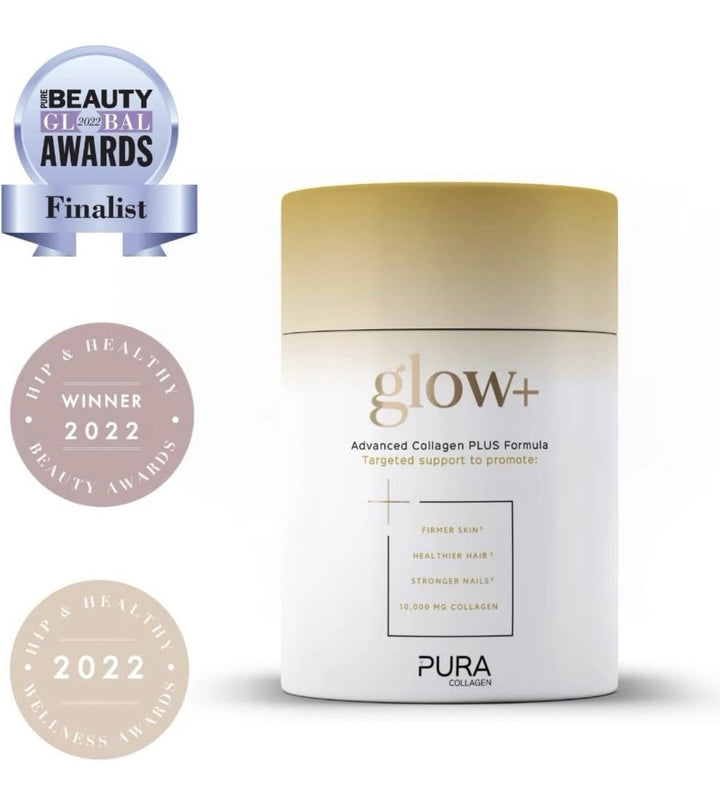 PURA COLLAGEN Glow+ Advanced Collagen Plus 10,000mg - 284g| بيورا كولاجين جلو بلس تركيبة الكولاجين