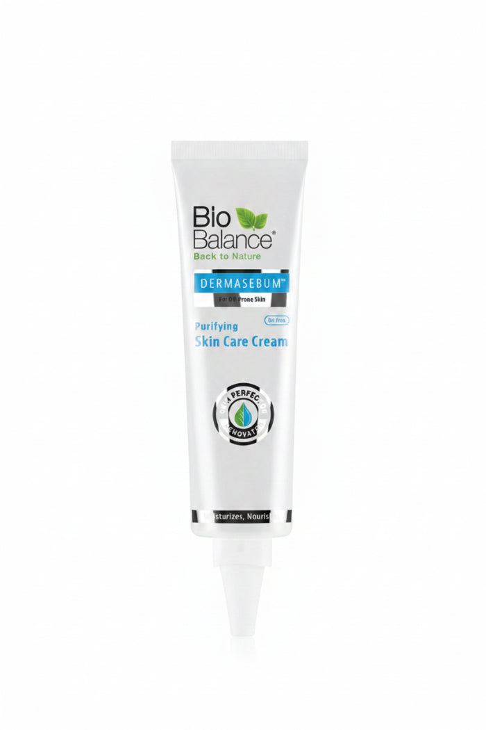 Bio balance Purifying Skin Care Cream - 55ml | بايو بالانس  كريم مرطب للبشرة الدهنية والمختلطه مضاد للحبوب ومقلص للمسام  - 55 مل