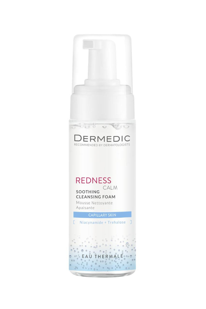 DERMEDIC Redness calm rosacea prone skin Cleansing - 170ml | ديرمديك غسول رغوي مهدئ للاحمرار و الوردية - 170 مل