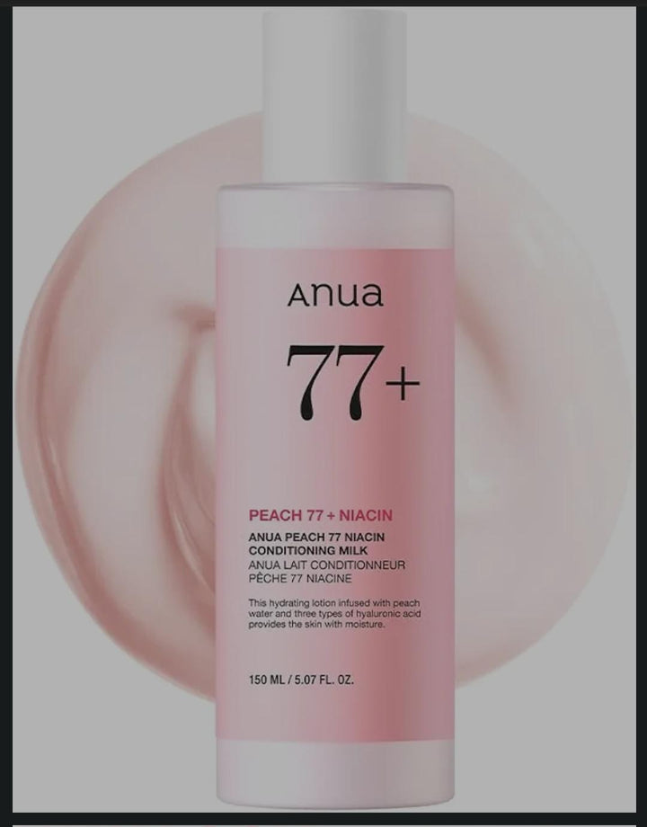 Anua Peach 77 Niacin Conditioning Milk - 150ml| أنوا كريم مرطب للبشرة حليبي -150 مل