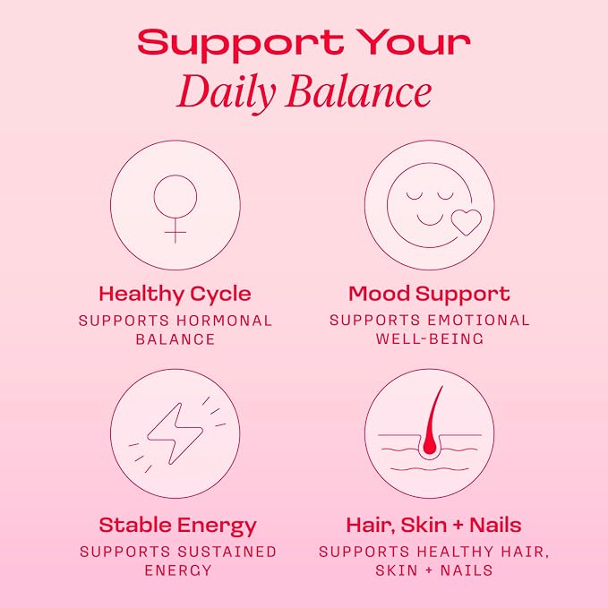 Peach Perfect Inositol Multivitamin - 120 Capsules | بيتش برفكت فيتامينات مكمل غذائي يساعد في تنظيم الدورة الشهرية  - 120 كبسولة