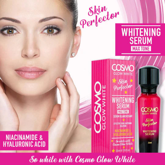 COSMO Glow White - Whitening Serum - 35ml | كوزمو سيروم تفتيح للبشرة - 35 مل