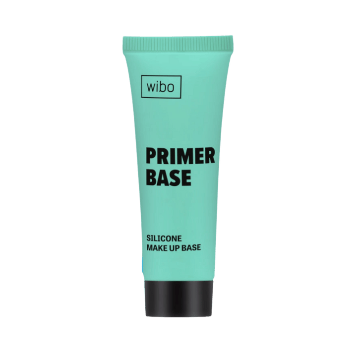 Wibo Primer Base silicone makeup primer, transparent gel formula, 15g tube packaging.
