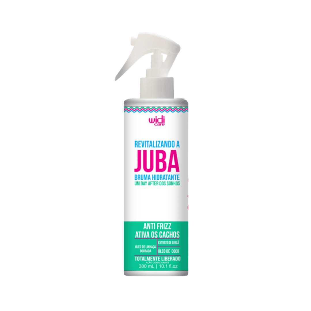 Widi Care Revitalizando a Juba moisturizing mist spray bottle, anti-frizz curl activator, 300 ml.
