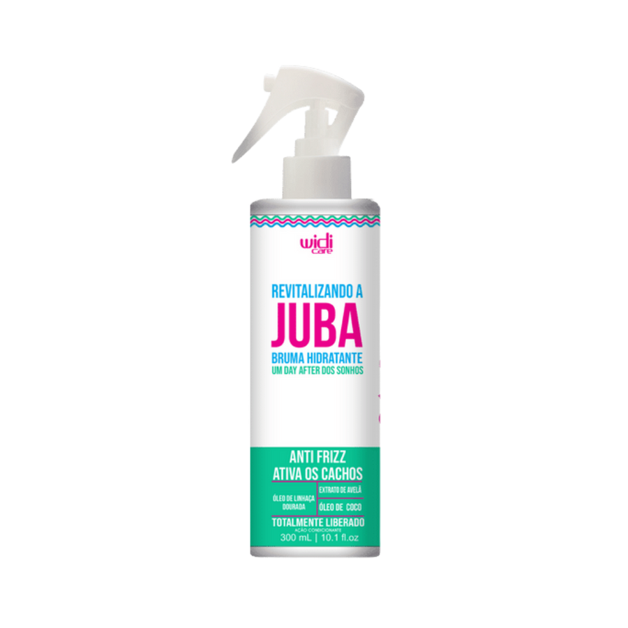 Widi Care Revitalizando a Juba moisturizing mist spray bottle, anti-frizz curl activator, 300 ml.
