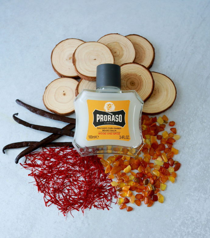 PRORASO Balsamo Cura Barba Wood and Spice - 100ml | بروارسو بلسم لحية وود آند سبايس - 100مل #2