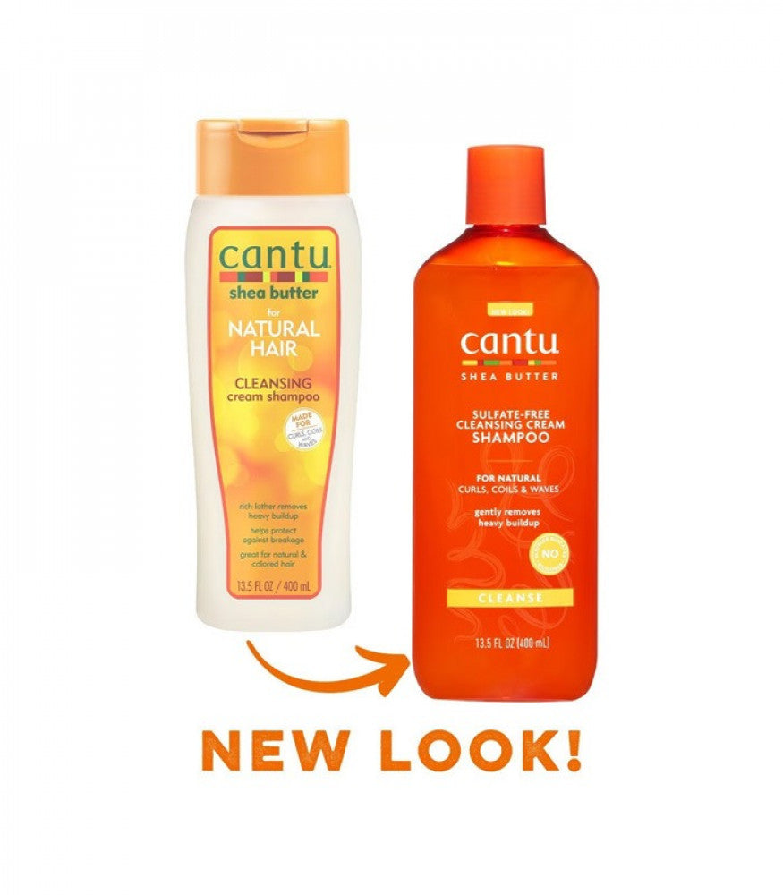 Cantu Sulfate-Free Cleansing Cream Shampoo - 400ml | كانتو شامبو خالي من السلفات - 400 مل