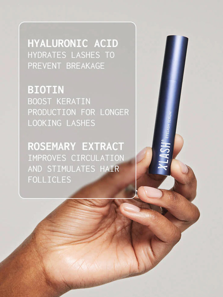 Xlash Eyelash Serum For Longer Fuller Looking Lashes - 3ml | اكس لاش سيروم لتكثيف وتطويل الرموش - 3 مل