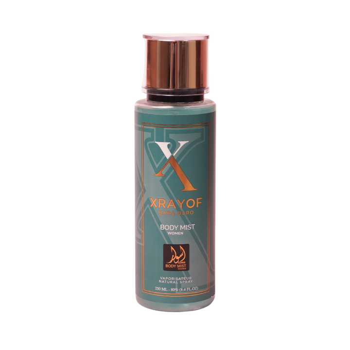 aswar Xrayof Bara Buro Body Mist - 250ml | اسوار بدي مست معطر للجسم 250 مل