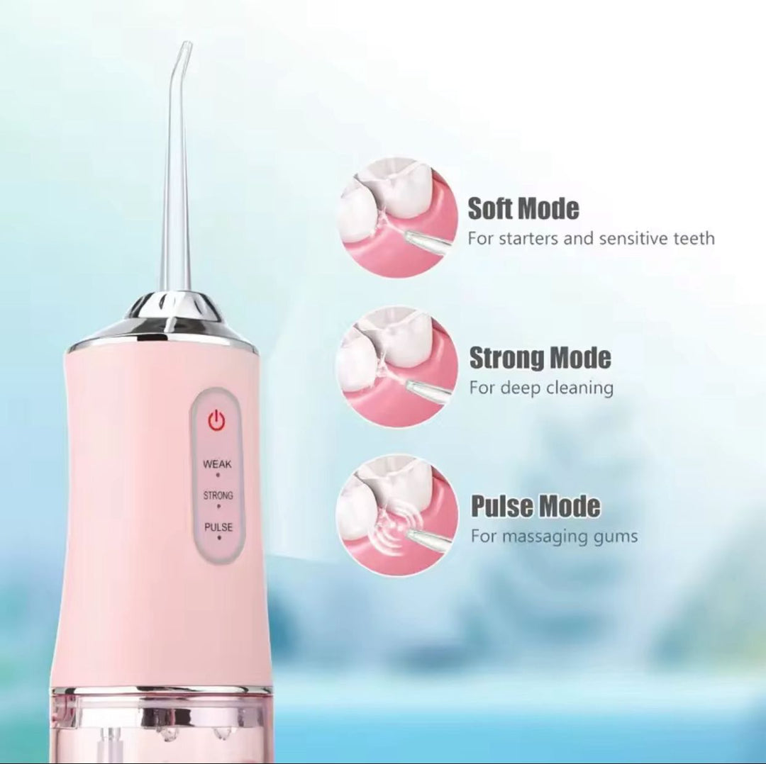 PORTABLE ORAL IRRIGATOR FIND YOUR BEAUTY Pink| جهاز ريّ الفم المحمول اللون الزهري