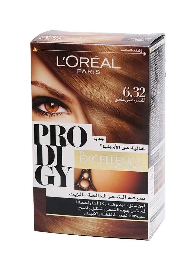 L’Oreal Prodigy By Excellence Creme Ammonia Free | لوريال صبغة شعر خالية من الأمونيا