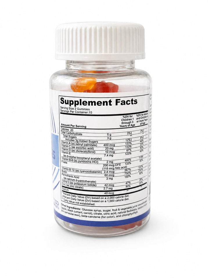 Pharmaciena Kids Multi Gummy Bears - 30 Gummies | فارماسينا جيلاتين متعددة الفيتامينات للأطفال - 30 حبة هلامية
