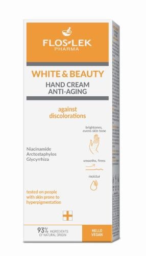 FLOSLEK PHARMA HAND CREAM ANTI-AGING AGAINST DISCOLORATIONS - 45ml | فلو سليك كريم يد وايت آند بيوتي ضد التجاعيد - 45مل #4