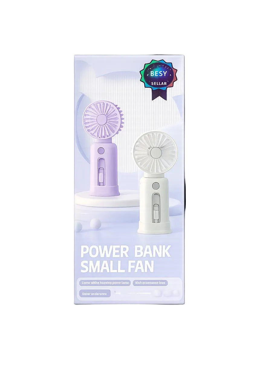 WONDER FAN Power Bank Small Fan | وندر فان مروحة صغيرة