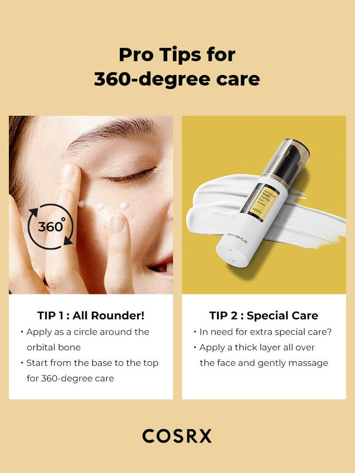 Cosrx Advanced Snail Peptide Eye Cream - 25ml |كوزركس مرطب حول العين بخلاصة الحلزون و البيبتيدات - 25 مل