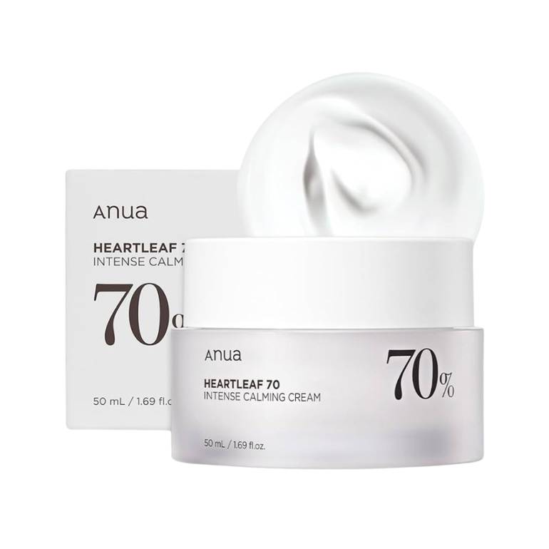 Anua Heartleaf 70 Intense Calming Cream - 50ml | أنوا هارتليف 70% كريم تهدئة مكثف - 50 مل