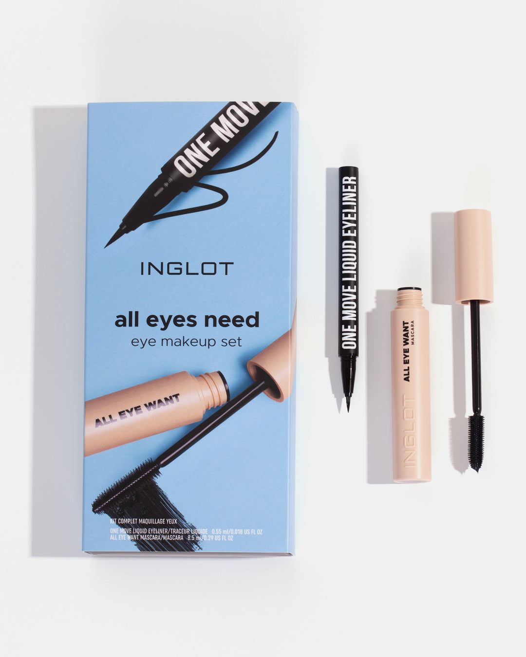INGLOT All Eyes Need Eye Makeup Set | إينغلوت مجموعة مكياج العيون