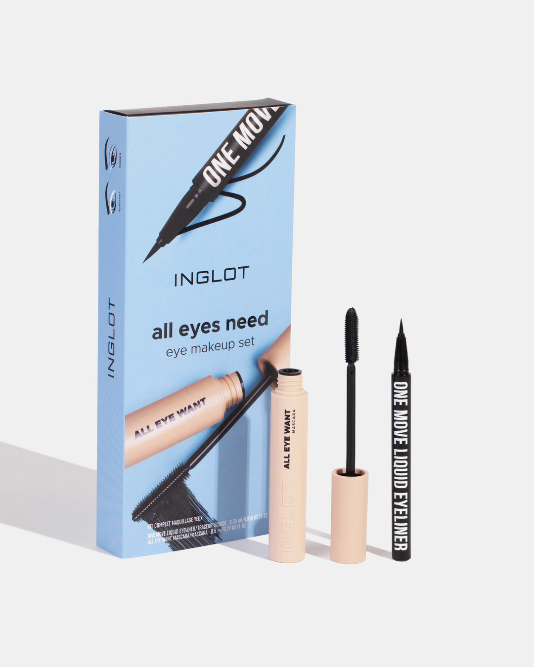 INGLOT All Eyes Need Eye Makeup Set | إينغلوت مجموعة مكياج العيون