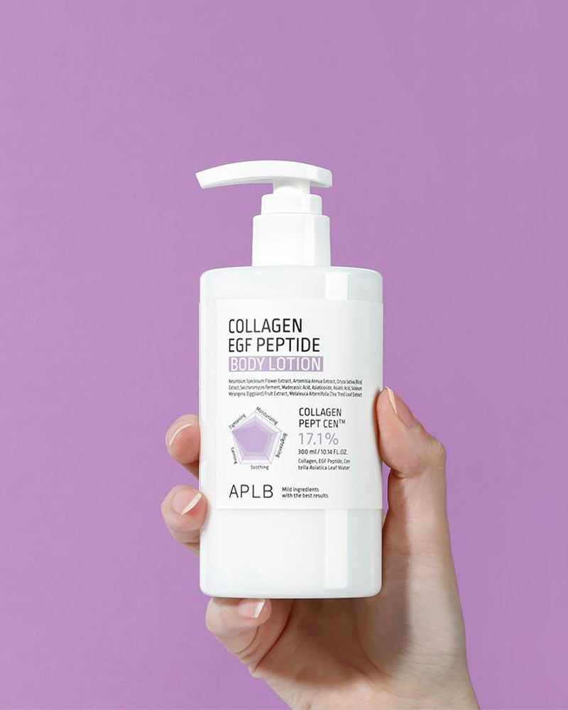 APLB Collagen Egf Peptide Body Lotion - 300ml | أيه بي أل بي لوشن جسم كولاجين بيبتيد - 300مل #2