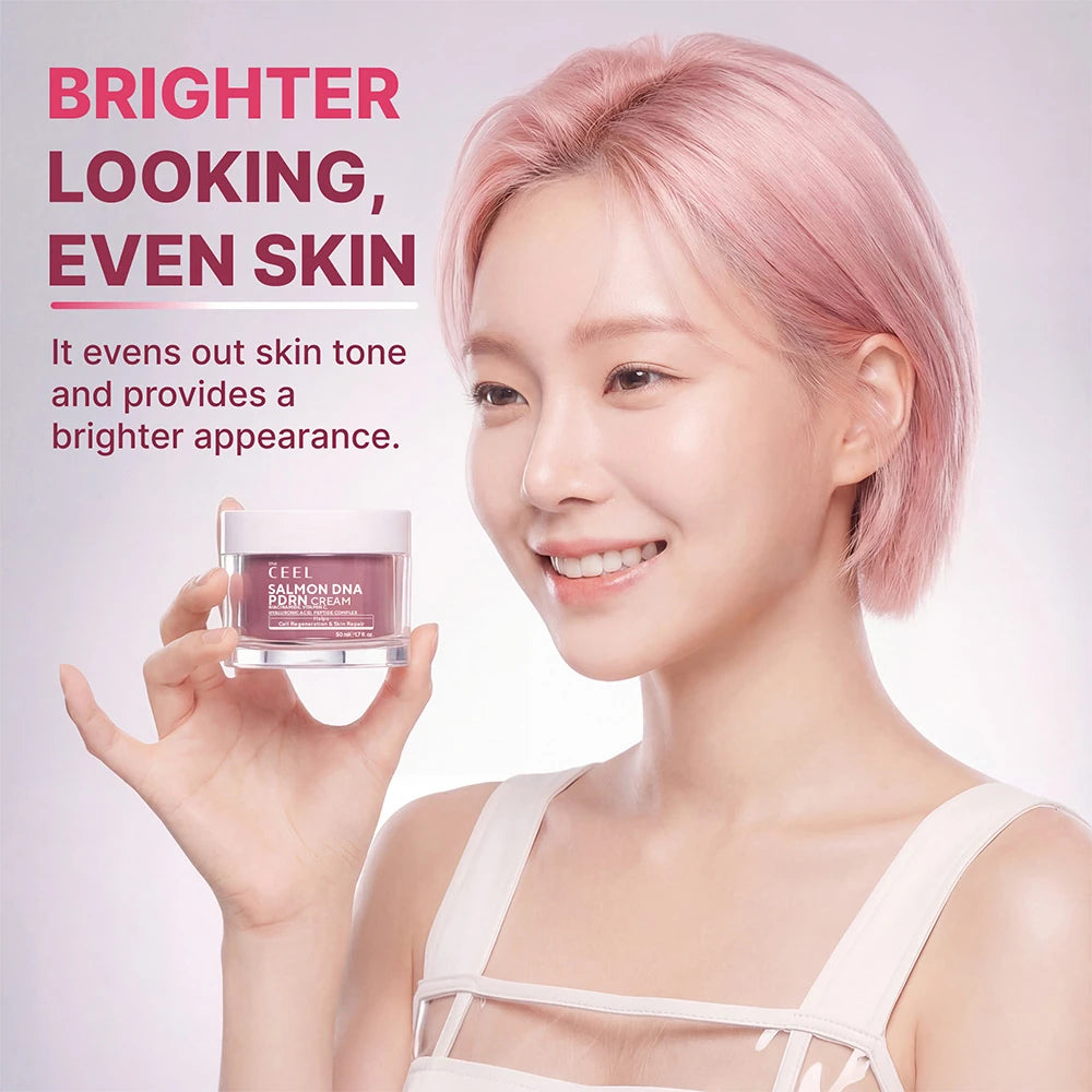 The Ceel Salmon DNA PDRN CREAM - 50ml | ذي سيل كريم سالمون دي إن إيه بي دي آر إن - 50مل #4